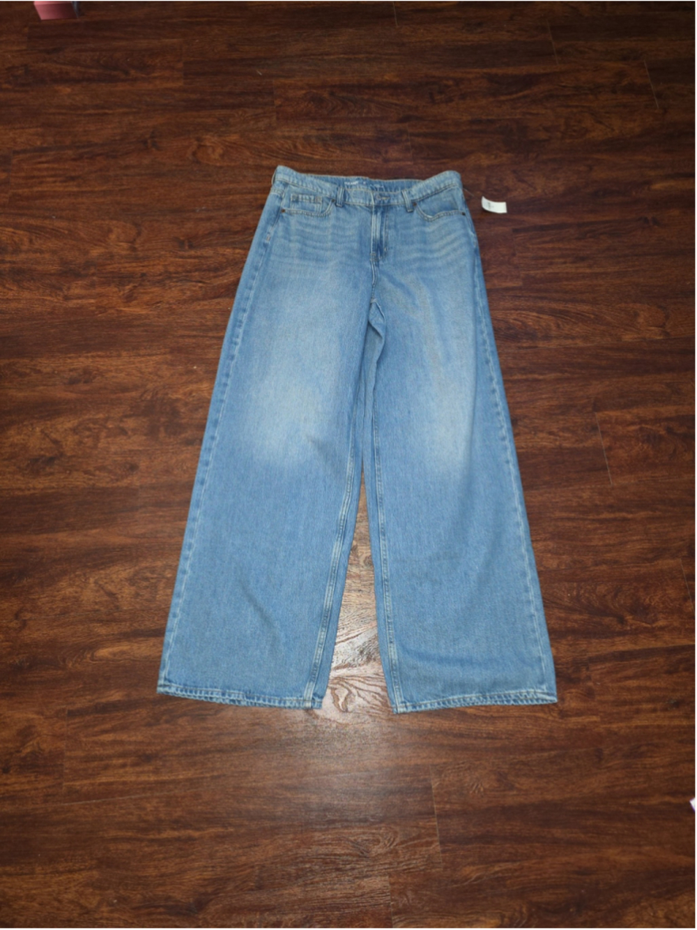 Old Navy Jeans 10 Tall Baggy Wide Leg NWT
